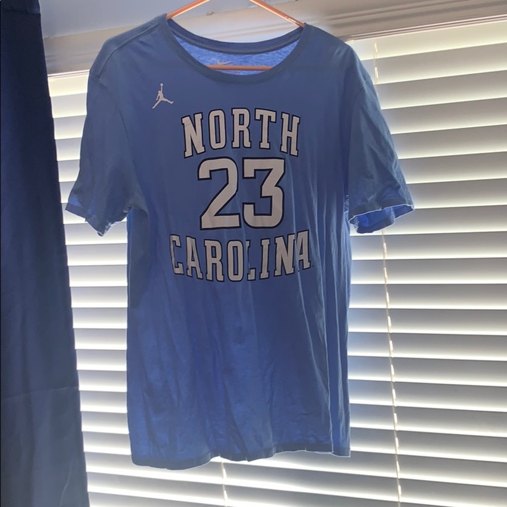 Carolina Blue Michael Jordan Jersey Shirt